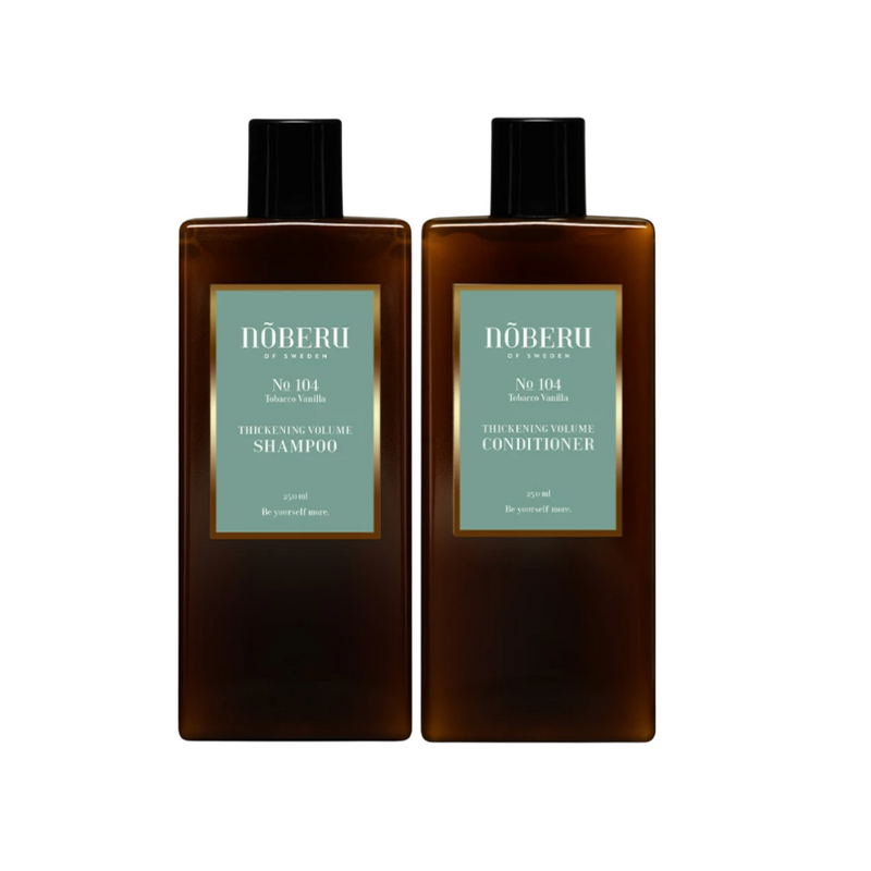 Noberu 104 Tobacco Vanilla Thickening Volume Shampoo & Conditioner 250 ml
