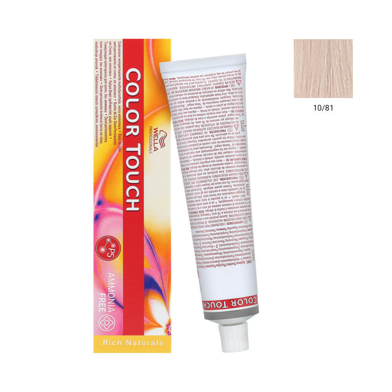 Wella Professional Color Touch Rich Naturals - 10.81