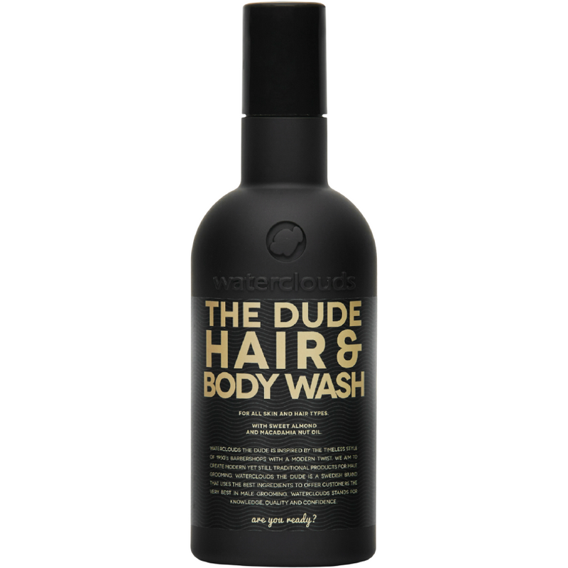 Waterclouds The Dude Hair & Bodywash 250  ml - BOMBOLA, Hår & kropp för honom, Waterclouds