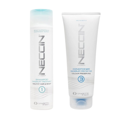 Grazette Of Sweden Neccin 1 & Conditioner 3 250ml + 200ml - Bombola, Paket, Grazette of Sweden